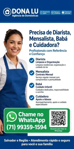 Fornecemos domestica sua casa limpa e organizada com confiança