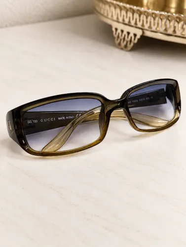 Óculos de Sol Gucci Gg 2455/S T5V Vintage Anos 90 Y2K Original