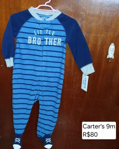 Macacão Carter's Fleece 9m
