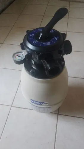 Filtro de areia para piscina Veico V-20 6 vias polietileno 21000L