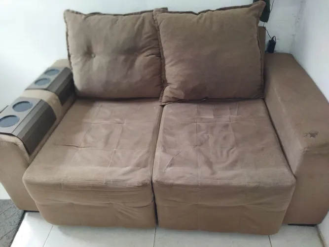 Sofá retrátil 2 lugares