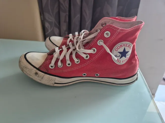 Tênis All star vermelho barato 