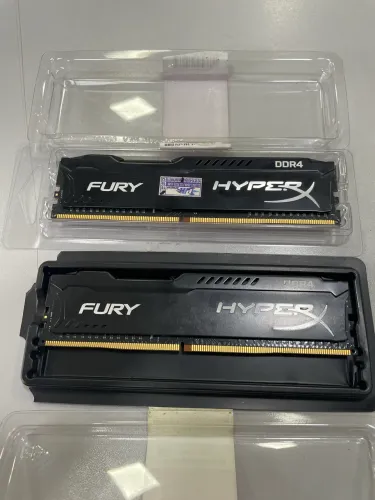 Memória ram 2x4gb ddr4 2400mhz -fury hiperx