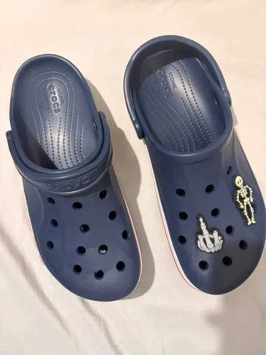 Chinelo crocs azul tam 42