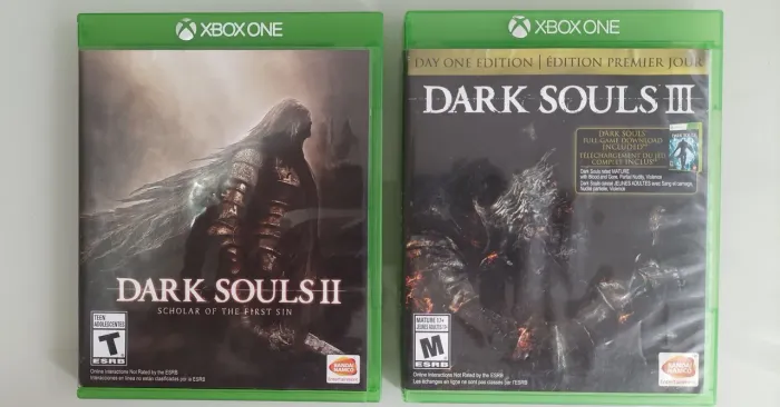 Jogos Xbox One Dark Souls 2 e 3