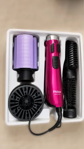 Escova rotativa 4 em 1 Philco 