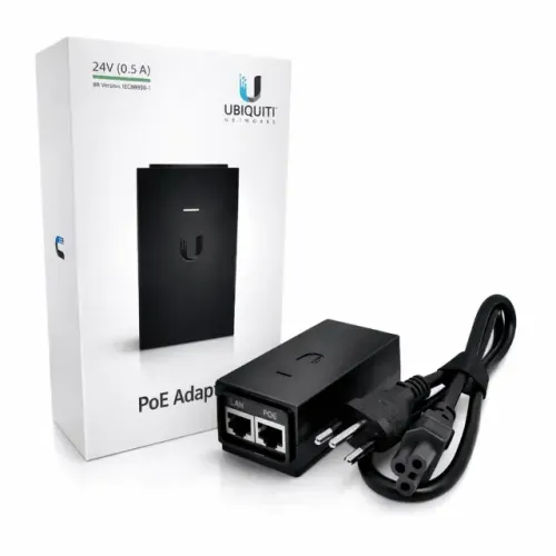FONTE POE Ubiquit Orginal 24v 0.5a POE-24-12W-G-BR - Novo e com garantia - Nexo Store