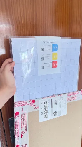 Base de corte Heliaco para Silhouette Cameo - 30x60 - COM Cola - 40 Microns de espessura