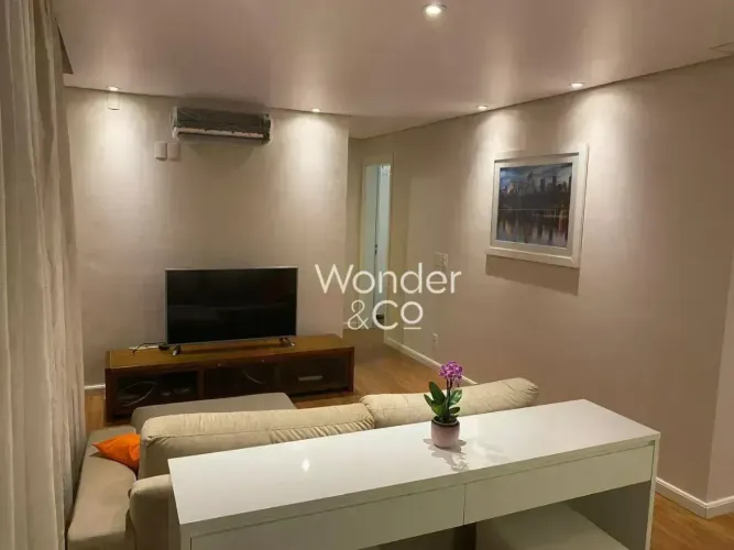 Apartamento com 2 dormitórios para alugar, 85 m² por R$ 13.803,01/mês - Brooklin Novo - Sã