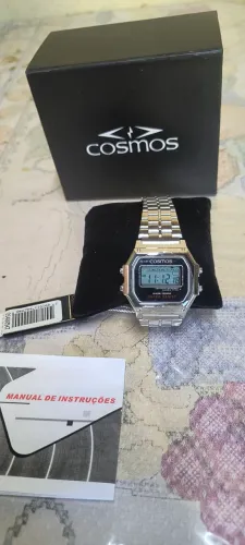Relógio cosmos masculino nunca usado