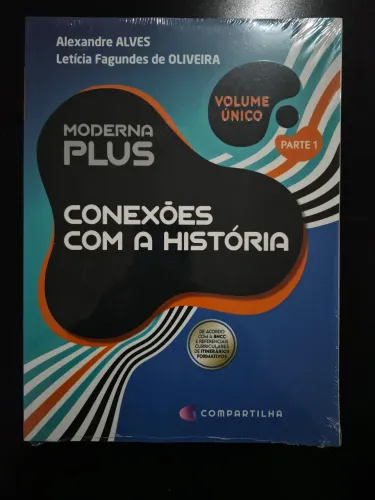 Kit Livros Conexões com a História - Partes 1 e 2 - Moderna Plus (Lacrado!)
