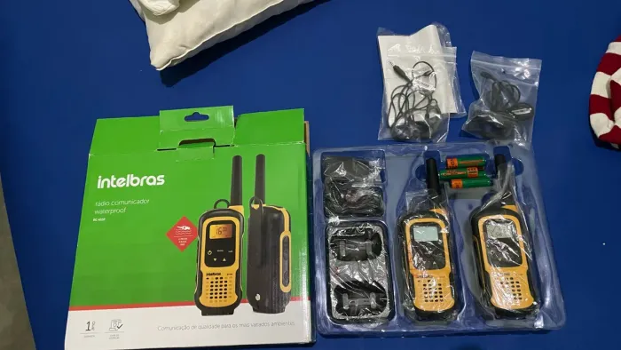 Rádio comunicador intelbras RC 4102 Waterproof - Par