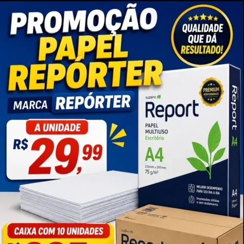 Papel A4 report
