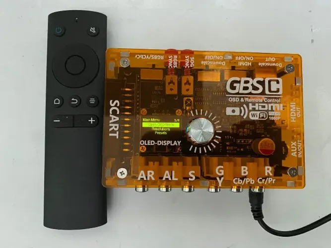 Conversor Gbs Control Pro MINI Retro Scaler Upscaler Ossc Rgb