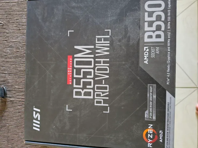 Placa mãe MSI b550m wifi