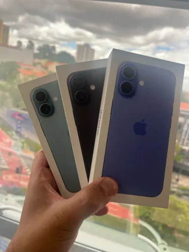 iPhone 16 novo lacrado 1 ano de garantia