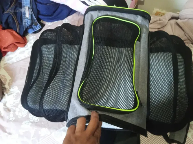 Bolsa Mochila Transporte para Cachorro ou Gato