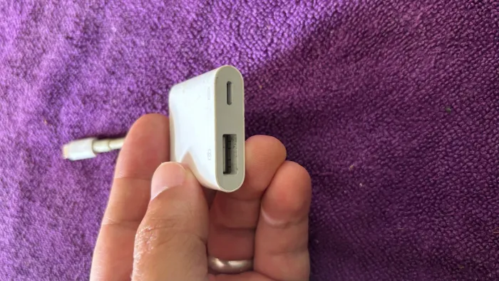 Adaptador apple USB Lightning iPhone 