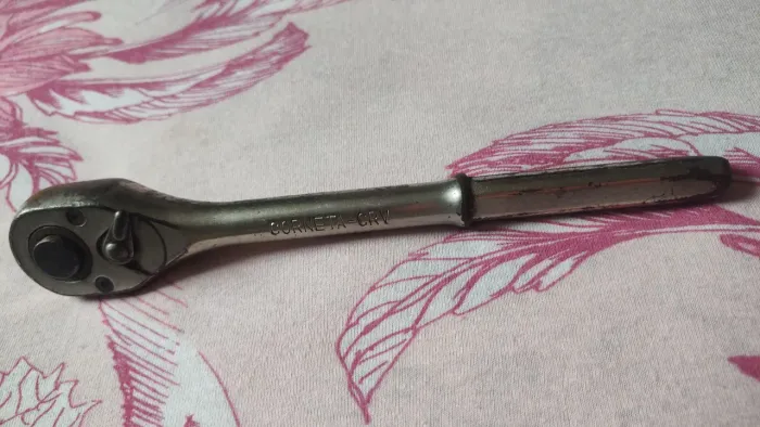 Chave catraca reversível soquete de aço CRV 60