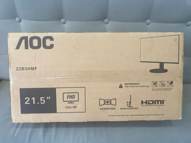 Monitor AOC 21.5" Full HD (Modelo 22B3HMF).  