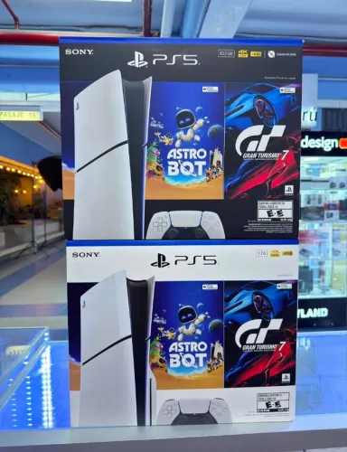 PS5 SLIM 1TB MÍDIA FÍSICA E DIGITAL