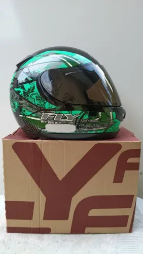 Capacete Fly drive 1 street Green N60 