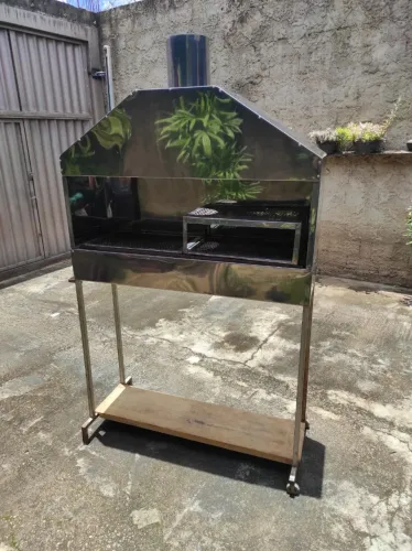 Churrasqueira comercial para espetinho, jantinha 