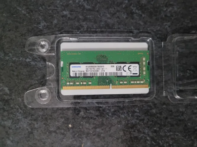 Memória RAM 8 gb DDR4 2666mhz notebook