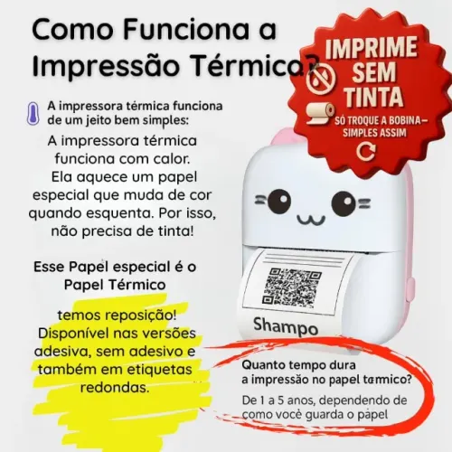 Mini Impressora termica