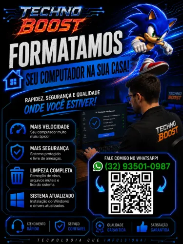 Formato seu computador 
