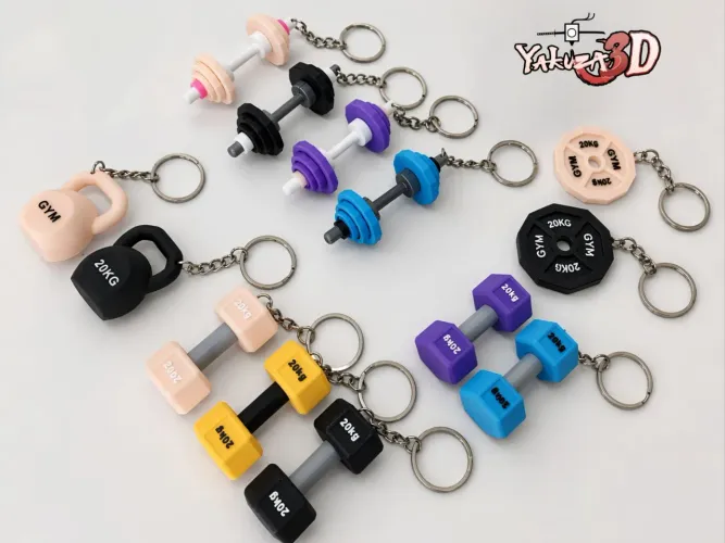 Chaveiros personalizados- Academia