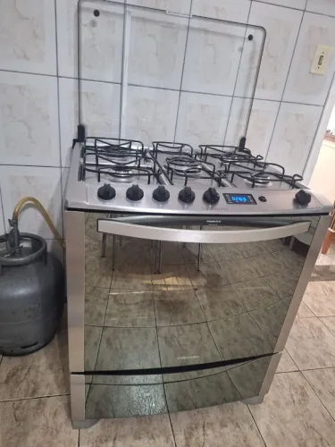 Fogão Electrolux Inox 5 bocas