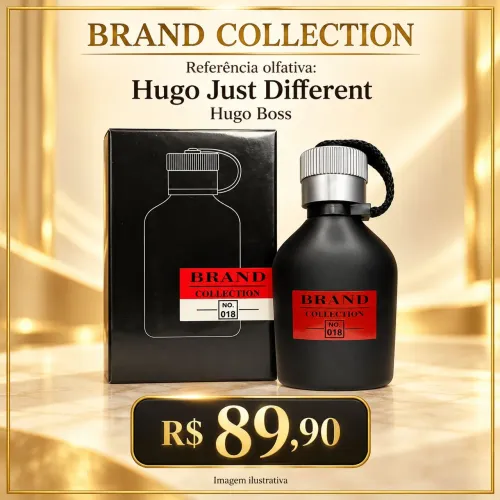 Perfume Masculino Brand Inspiração Hugo Just Diferent