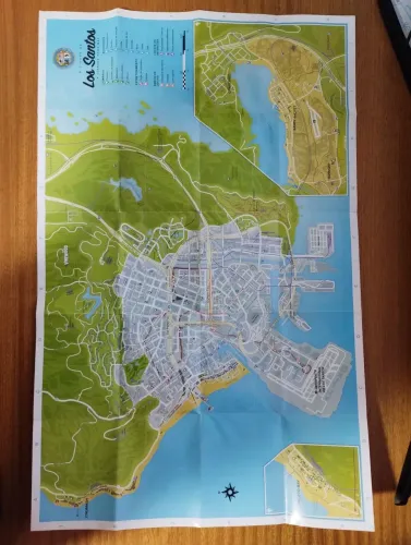 GTA V PS3 MAPA