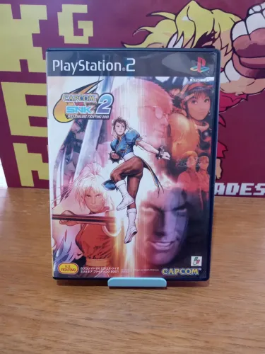 Vendo Jogo CAPCOM VS SNK 2 original Japonês para o PS2, completasso !!!