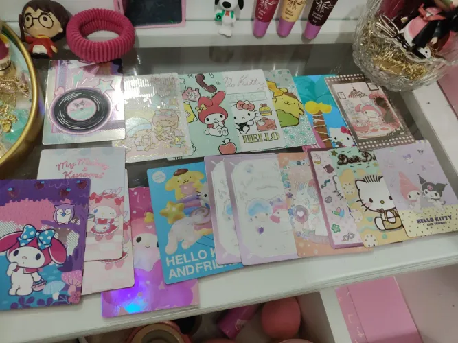 Troco cards da Hello Kitty and friends