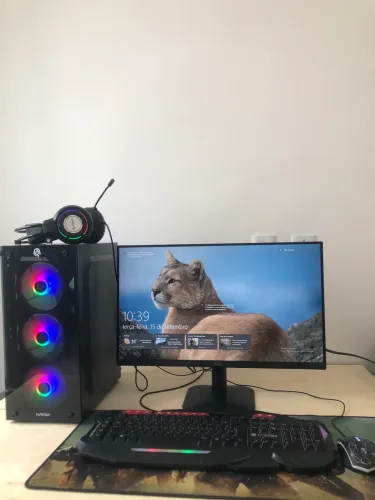 ? PC COMPLETO i5 + RX 550 4GB + Monitor 24"