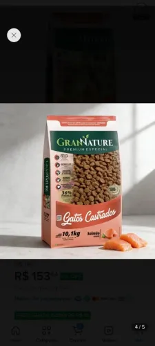 Ração gatos castrados