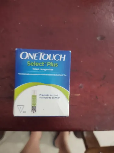 Fita de insulina.com.50 one touch plus
