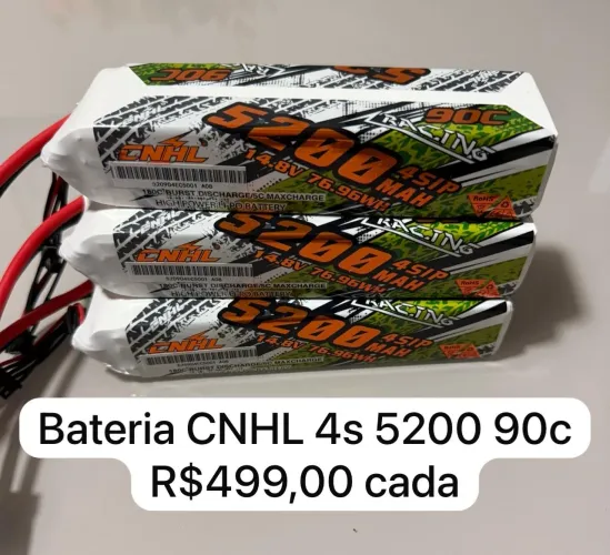 Bateria 4s 5200 90c cnhl