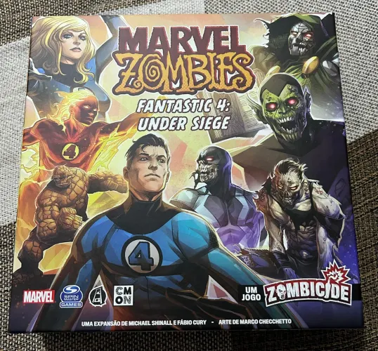 Zombicide Fantástic 4 Under Siege em português