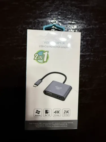 Adaptador Macbook Hub Usb-c Air M1 M2 Dex Hdmi 4k 2in1 Aula