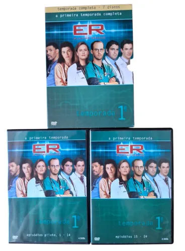 Box DVD Original Plantão Médico Primeira Temporada - George Clooney