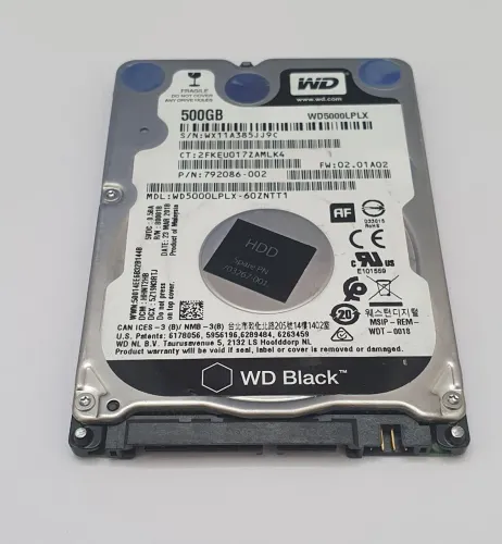 HD Western Digital 500GB Slim para notebook