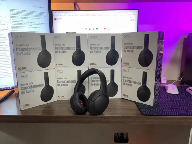 QCY H3 Lite NOVO - Headphone com cancelamento de ruído