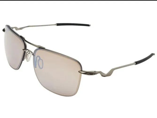 Oakley Tailhook Titanium / Titanium Iridium Polarized Ref: 4087-07 (RARIDADE - 100% NOVO)