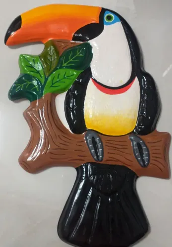 Tucano decorativo de parede tamanho GG