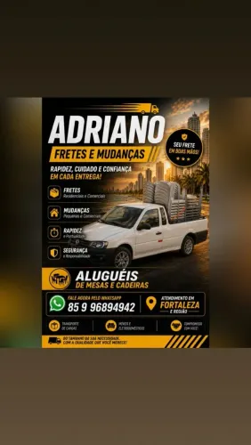 Frete e aluguel de mesas e cadeiras para eventos