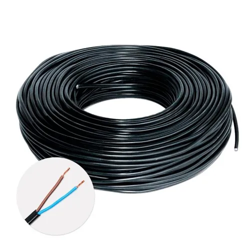 Cabo/fio Eletrico Flexível Fio de Energia Pp 2x1,5mm 100 Metros