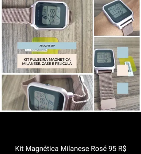 Kit Magnética para Amazfit Bip, Bip Lite